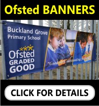 Printed Ofsted Banners